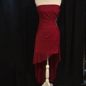 Red prom dress
